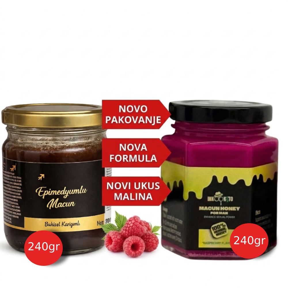 Macun med za potenciju 240 grama